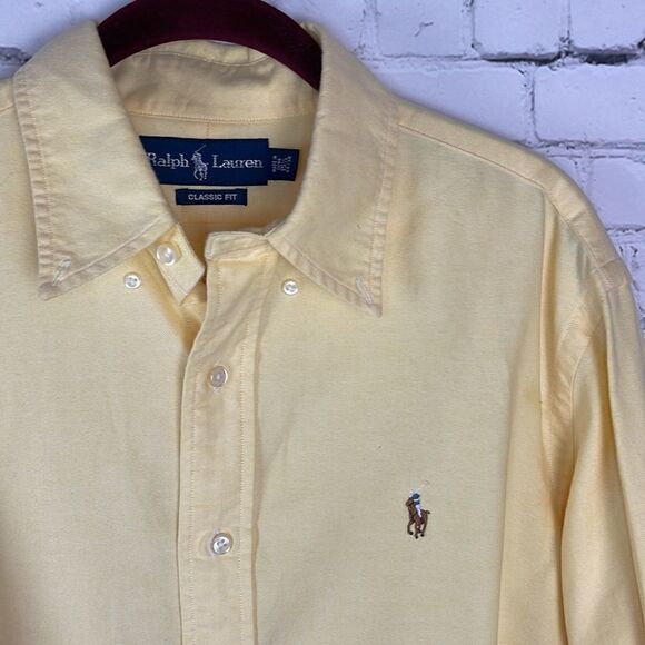 Polo Ralph Lauren Yellow Button Up - Picture 2 of 6